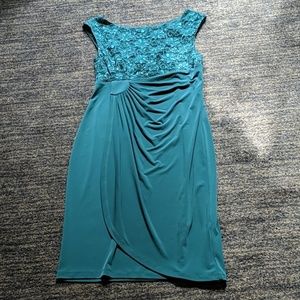 Sparkle in in this cocktail dress